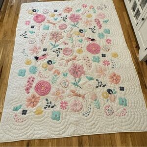 Sasha’s Garden Twin Quilt & Sham